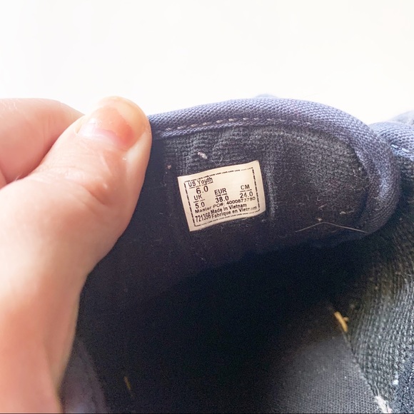 Vans Navy Blue Lace Up Round Toe Atwood Skate Sneakers - Picture 9 of 9